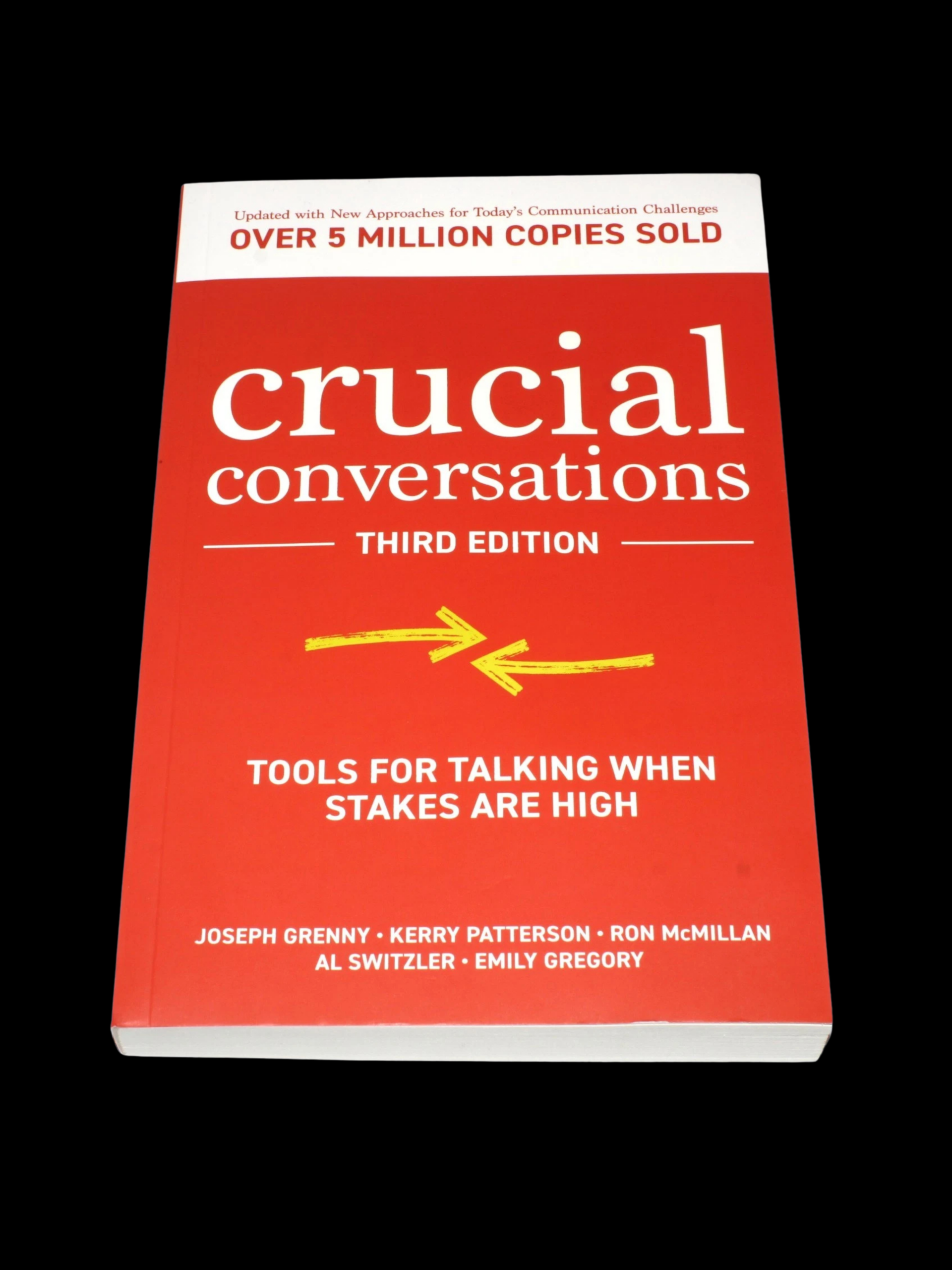 Crucial Conversations book cover by Kerry Patterson and co‑authors