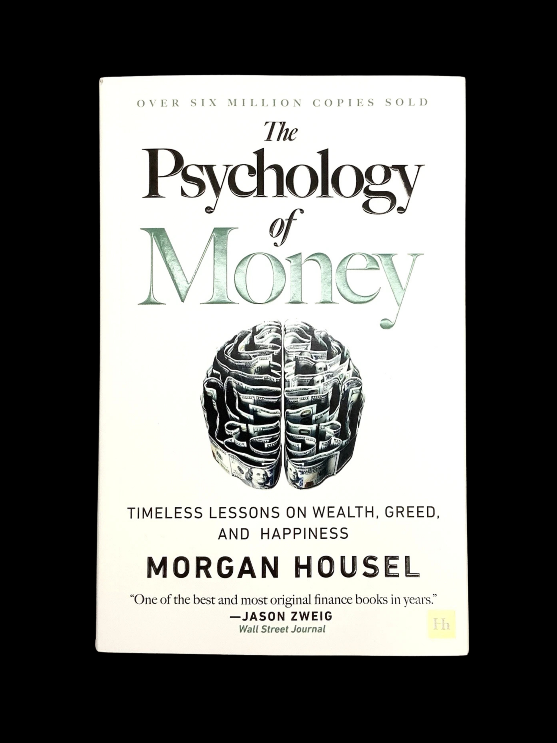 The Psychology of Money book cover by Morgan Housel financial intelligence and money behavior guide