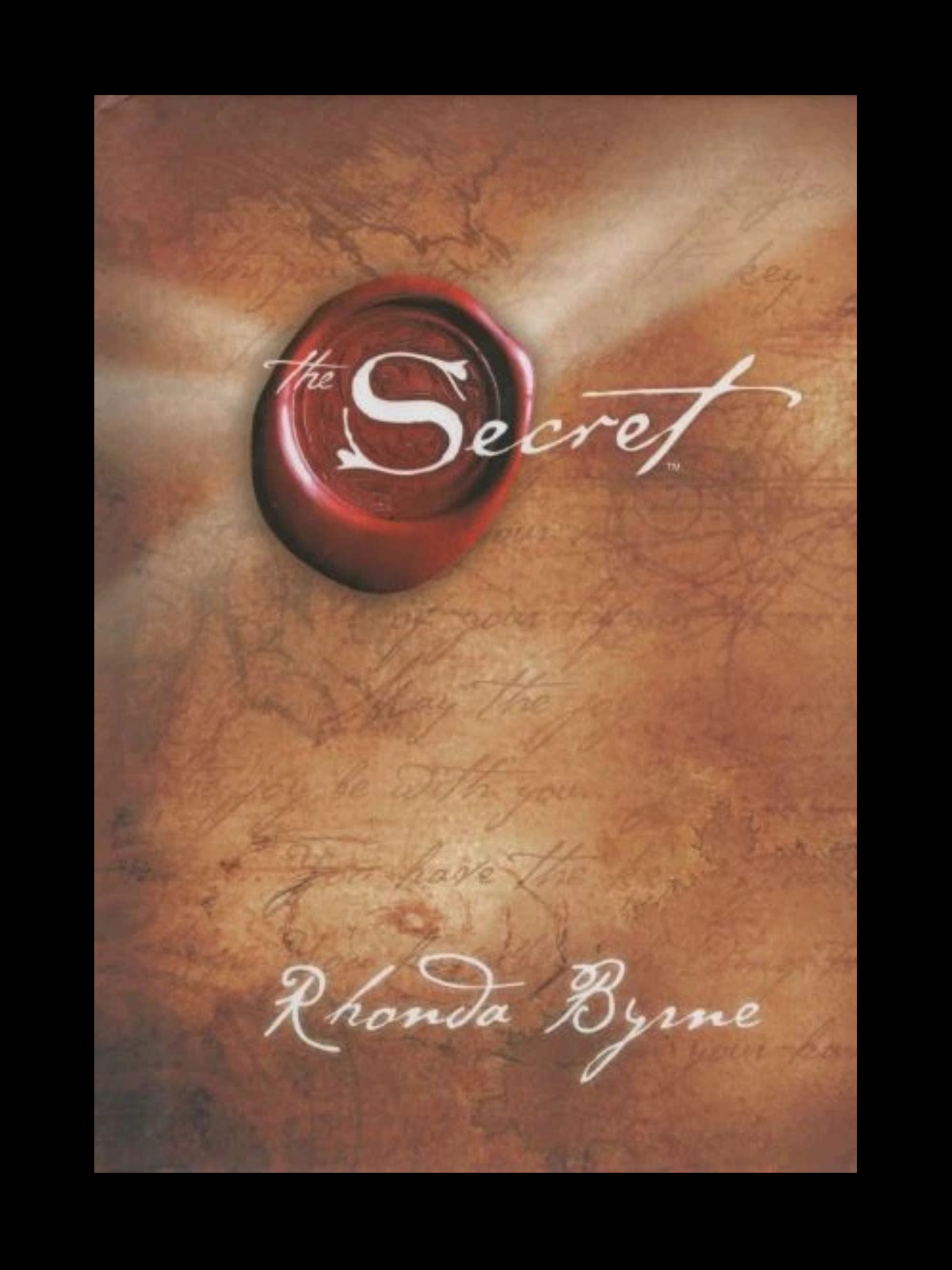 The Secret by Rhonda Byrne book cover law of attraction mindset guide