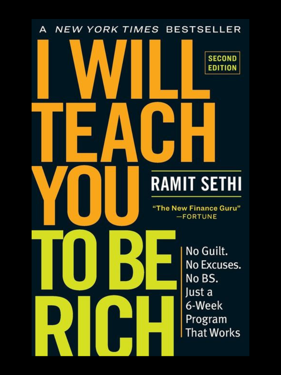 I Will Teach You To Be Rich By Ramit Sethi financial guide